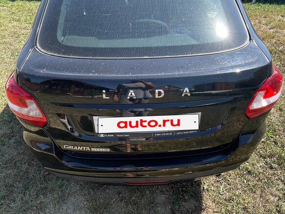2024 Lada (ВАЗ) Granta I Рестайлинг, чёрный, 1000000 рублей - вид 2