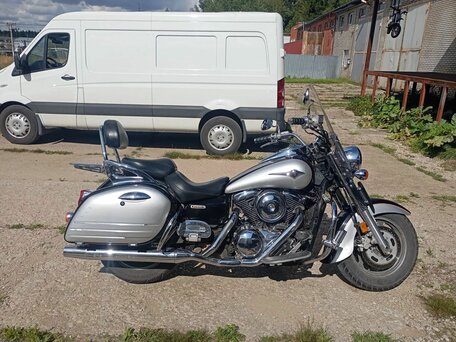 2005 Kawasaki VN1600 Vulcan, серебристый, 600000 рублей, вид 1