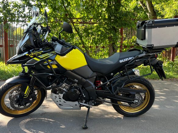2019 Suzuki V-Strom 1000, жёлтый, 855000 рублей - вид 1
