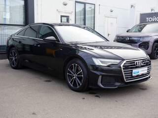 2019 Audi A6 45 TFSI V (C8), чёрный, 3590000 рублей, вид 3