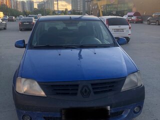 2005 Renault Logan I, синий, 210000 рублей, вид 1