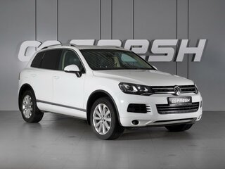 2012 Volkswagen Touareg II, белый, 2090000 рублей, вид 1