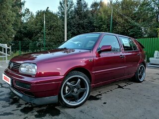 1995 Volkswagen Golf III, красный, 490000 рублей, вид 5