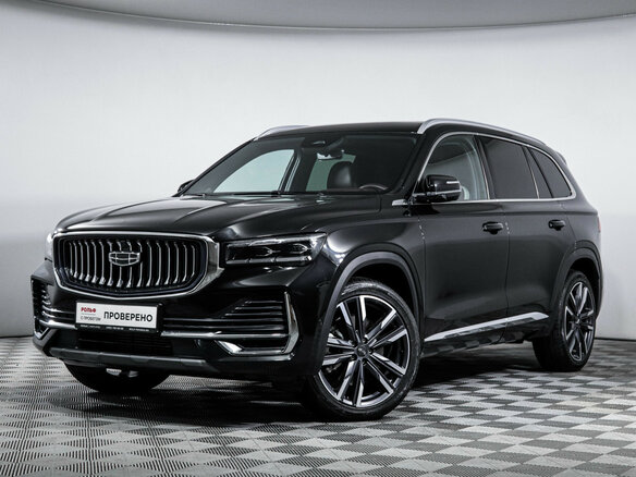 2023 Geely Monjaro I, чёрный