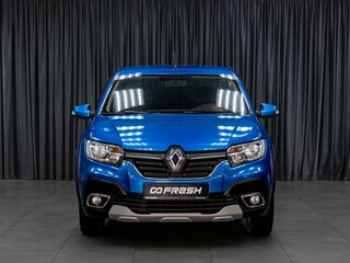 2018 Renault Logan Stepway II Рестайлинг, голубой, 699000 рублей, вид 3