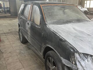 2003 Mercedes-Benz M-Класс 350 I (W163) Рестайлинг, чёрный, 850000 рублей, вид 5