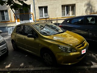 2005 Peugeot 307 I, золотистый, 250000 рублей, вид 1