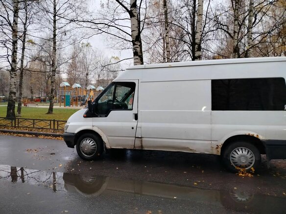 2002 Ford Transit, белый, 260000 рублей - вид 9