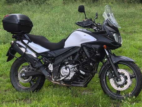 2013 Suzuki V-Strom DL 650, белый, 635000 рублей, вид 1