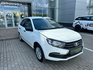 2019 Lada (ВАЗ) Granta I Рестайлинг, белый, 473000 рублей, вид 3