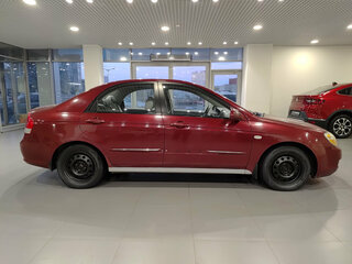 2007 Kia Cerato I Рестайлинг, красный, 297000 рублей, вид 4