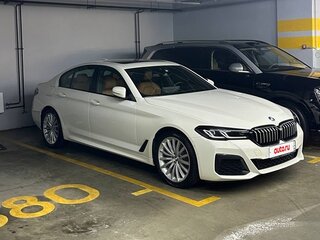 2021 BMW 5 серии 520d xDrive VII (G30/G31/G38) Рестайлинг, белый, 5100000 рублей, вид 1