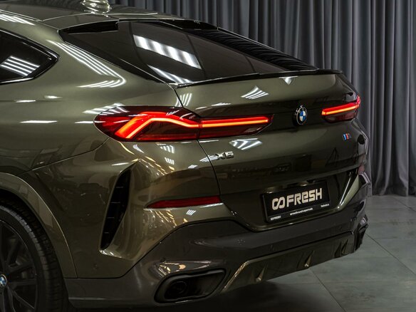 2020 BMW X6 M50d III (G06), зелёный, 7299000 рублей - вид 7