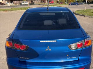 2012 Mitsubishi Lancer X Рестайлинг, синий, 630000 рублей, вид 4