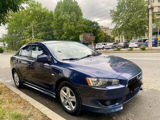 2008 Mitsubishi Lancer X, синий, 850000 рублей, вид 3