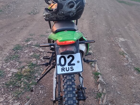 2018 Racer Enduro, зелёный, 75000 рублей - вид 3