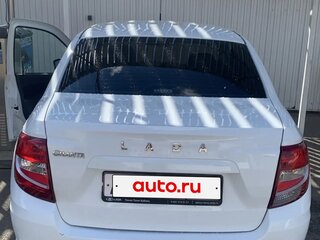 2019 Lada (ВАЗ) Granta I Рестайлинг, белый, 650000 рублей, вид 4