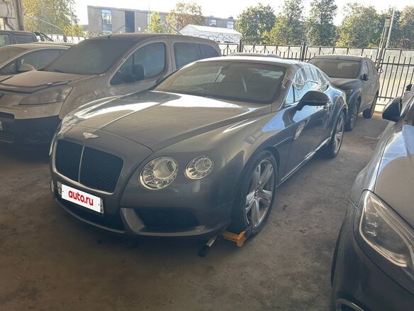 2012 Bentley Continental GT II, серый, 4716000 рублей
