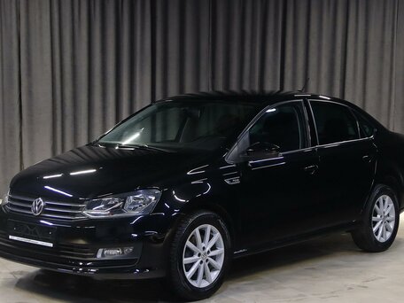 2019 Volkswagen Polo V Рестайлинг, чёрный, 1099000 рублей, вид 1