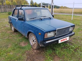 2007 Lada (ВАЗ) 2107, синий, 95000 рублей, вид 4