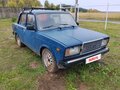 2007 Lada (ВАЗ) 2107, синий, 95000 рублей - вид 3