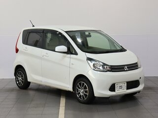 2015 Mitsubishi eK Wagon III, белый, 459000 рублей, вид 3