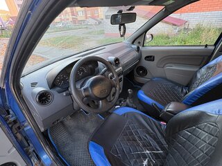 2008 Renault Logan I, синий, 198000 рублей, вид 5