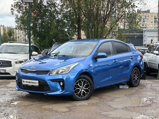 2019 Kia Rio IV, синий, 979000 рублей, вид 1