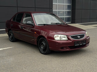 2006 Hyundai Accent ТагАЗ II, красный, 432000 рублей, вид 3