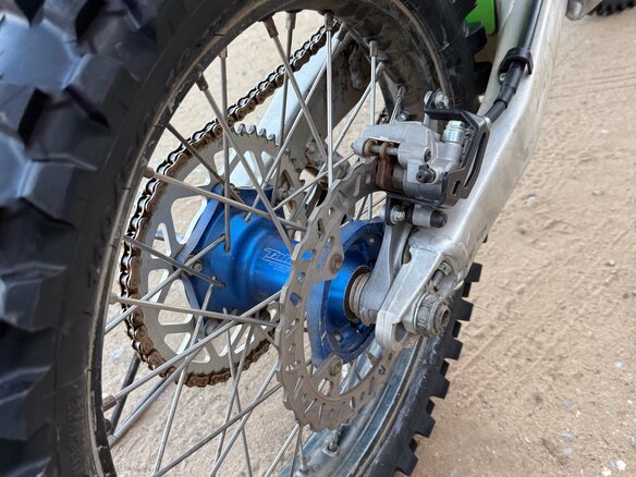 2023 Kawasaki KX 250, зелёный, 460000 рублей - вид 4