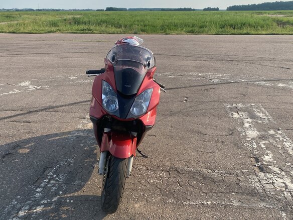 2003 Honda VFR 800, красный, 415000 рублей