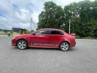 2007 Mitsubishi Lancer X, пурпурный, 600000 рублей, вид 4