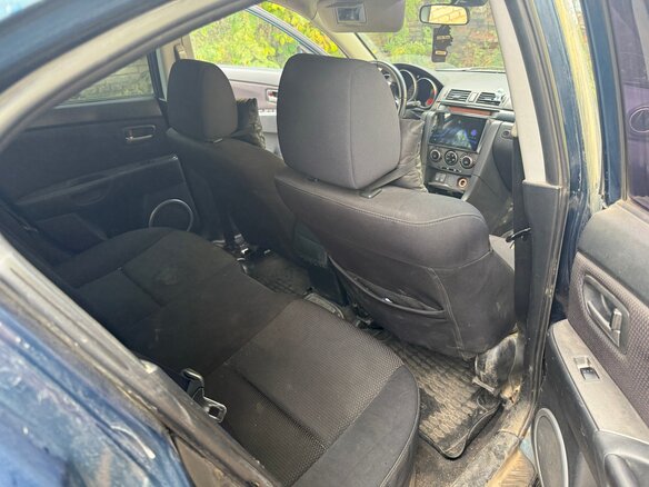2006 Mazda 3 I (BK) Рестайлинг, синий, 220000 рублей - вид 4