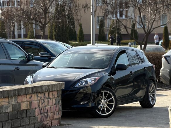 2009 Mazda 3 II (BL), чёрный, 800000 рублей - вид 8