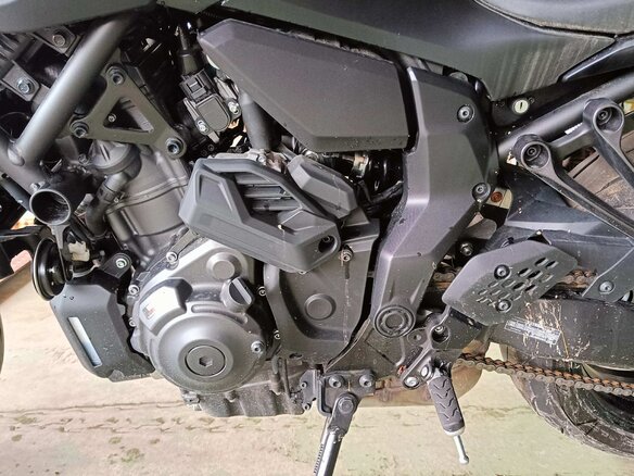 2025 Yamaha MT-07 (FZ-07), чёрный, 1020000 рублей - вид 29
