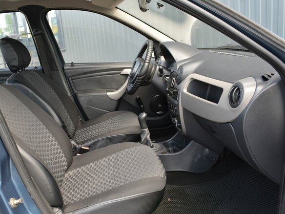 2010 Renault Logan I Рестайлинг, голубой, 229999 рублей - вид 12