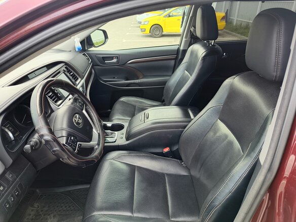 2014 Toyota Highlander III (XU50), красный, 2800000 рублей - вид 12