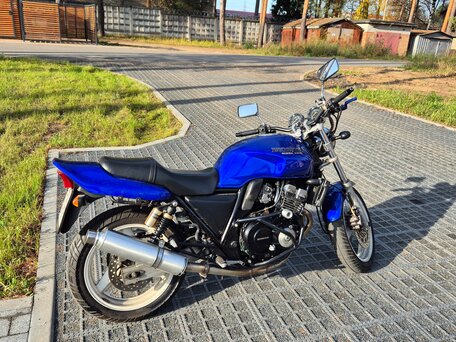 1995 Honda CB 400 Super Four, синий, 230000 рублей, вид 4