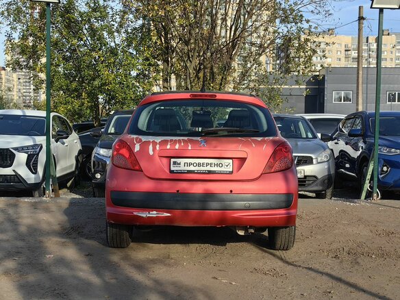 2008 Peugeot 207 I, красный, 229000 рублей - вид 6
