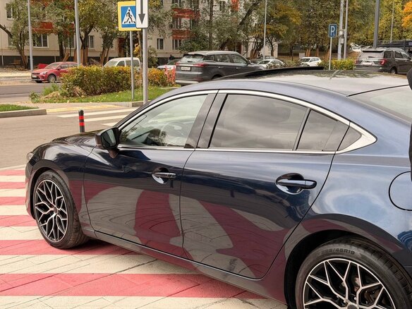 2019 Mazda 6 III (GJ) Рестайлинг 2, синий - вид 11