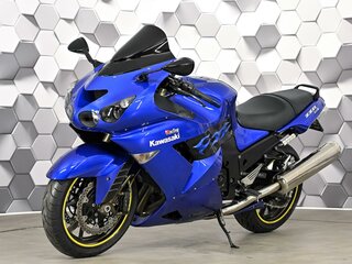 2006 Kawasaki ZZR 1400, синий, 649000 рублей, вид 2