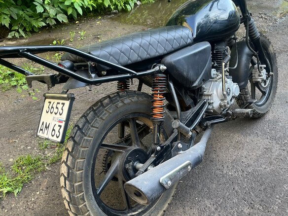 2020 Bajaj Boxer BM 150X, чёрный, 140000 рублей - вид 4