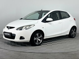2008 Mazda 2 II (DE), белый, 630000 рублей, вид 1