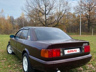 1991 Audi 100 IV (C4), пурпурный, 242000 рублей, вид 4
