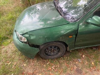 1998 Hyundai Elantra II (J2, J3), зелёный, 110000 рублей, вид 4