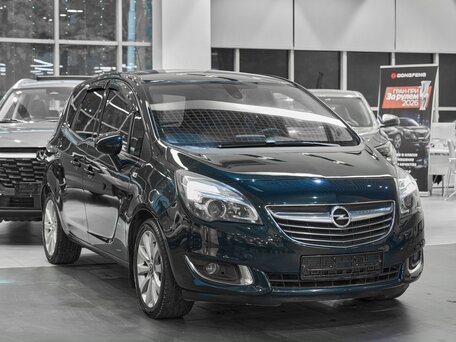 2015 Opel Meriva B Рестайлинг, зелёный, 799000 рублей, вид 1