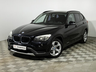 2012 BMW X1 20d I (E84) Рестайлинг, чёрный, 1509700 рублей, вид 1