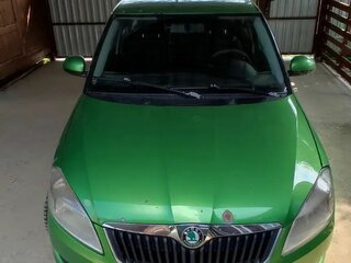 2011 Skoda Fabia II Рестайлинг, зелёный, 360000 рублей, вид 3