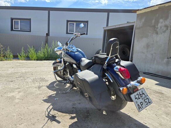 2001 Honda Shadow 750, синий, 400000 рублей - вид 5