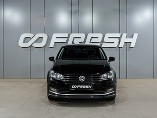 2016 Volkswagen Polo V Рестайлинг, чёрный, 1359000 рублей, вид 3